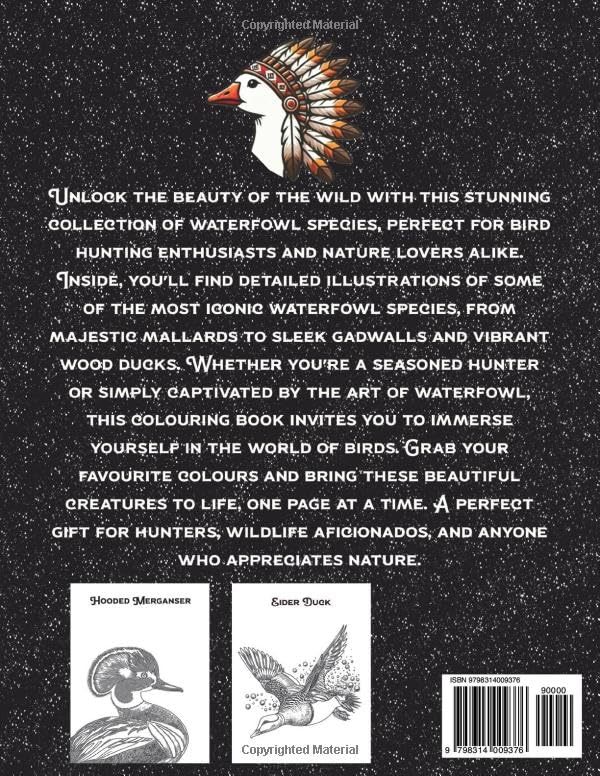 Stay True Outdoors Waterfowl Colouring Book