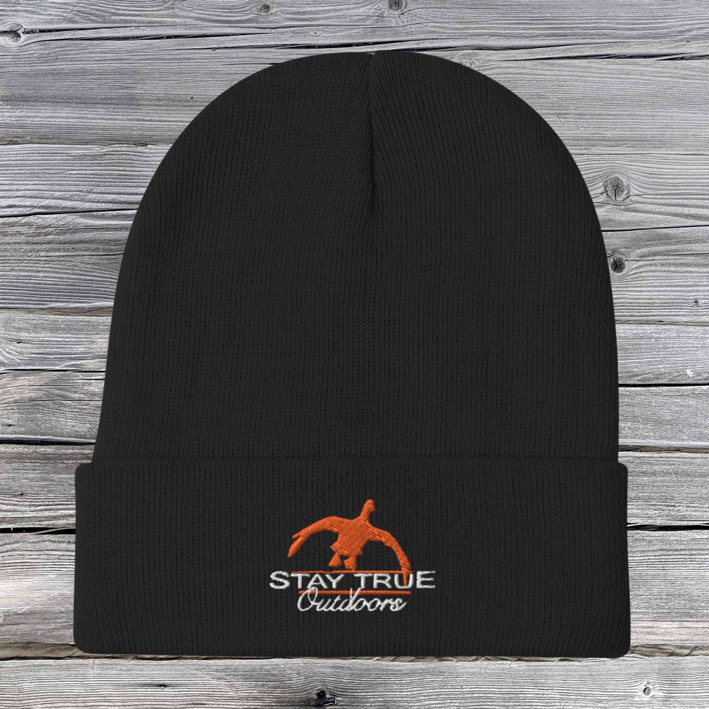 STO Embroidered Beanie